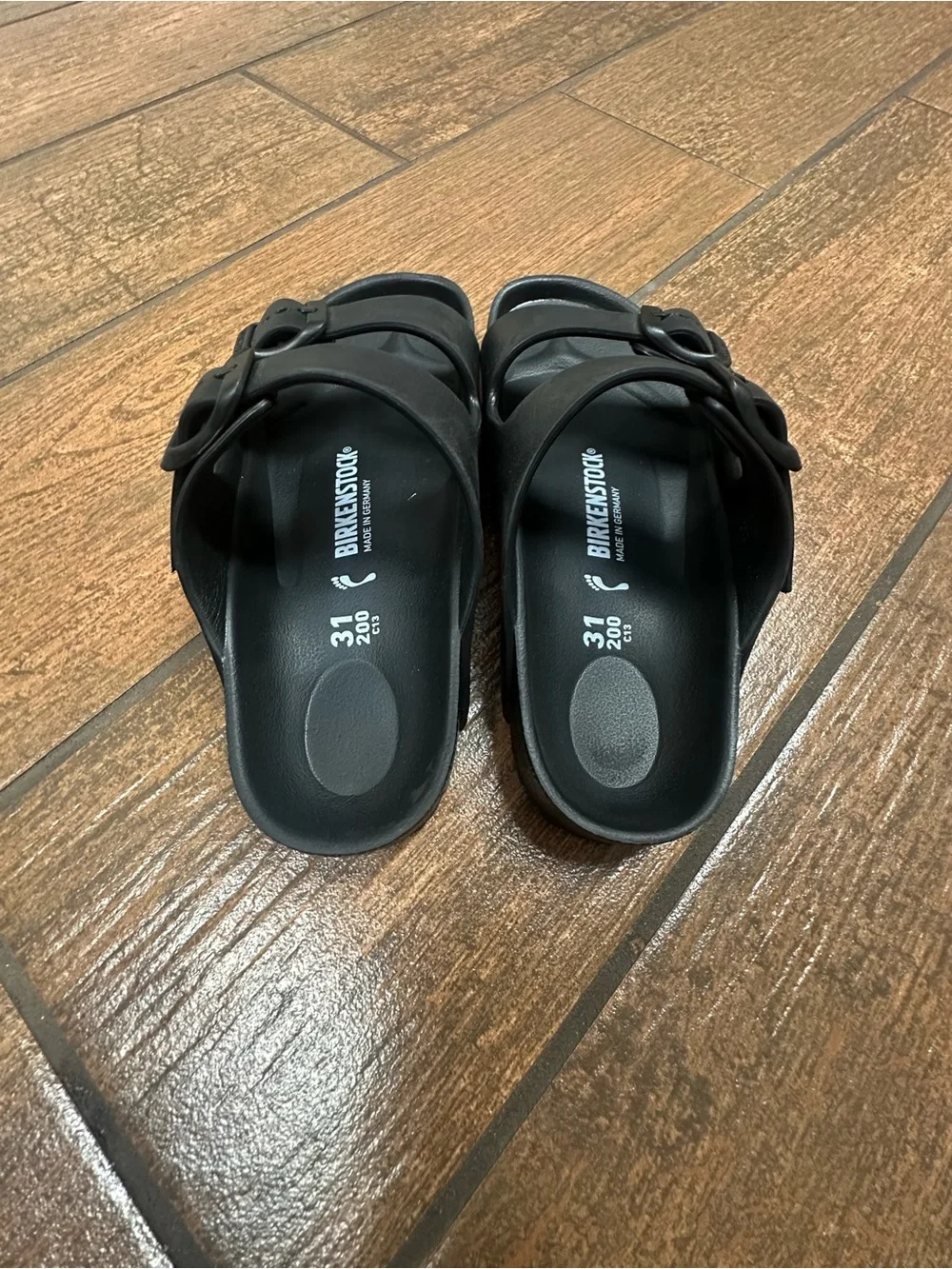 Birkenstock Kids Two-Strap EVA Sandals - Black